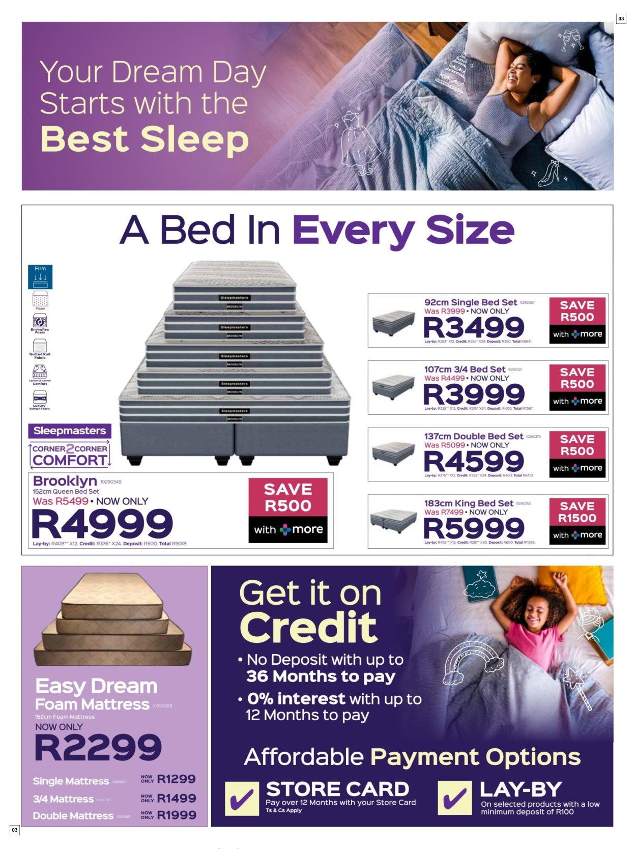 Sleepmasters Specials 27 Dec - 19 Jan - Page 3