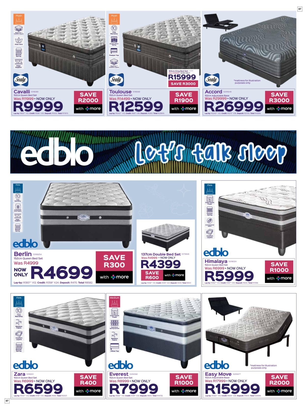 Sleepmasters Specials 27 Dec - 19 Jan - Page 7