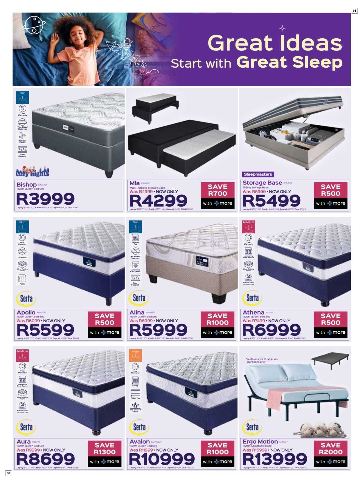 Sleepmasters Specials 27 Dec - 19 Jan - Page 8
