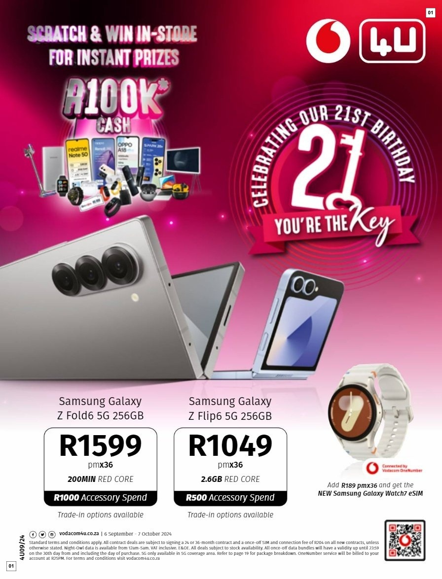 Vodacom Specials 06 Sept - 07 Oct