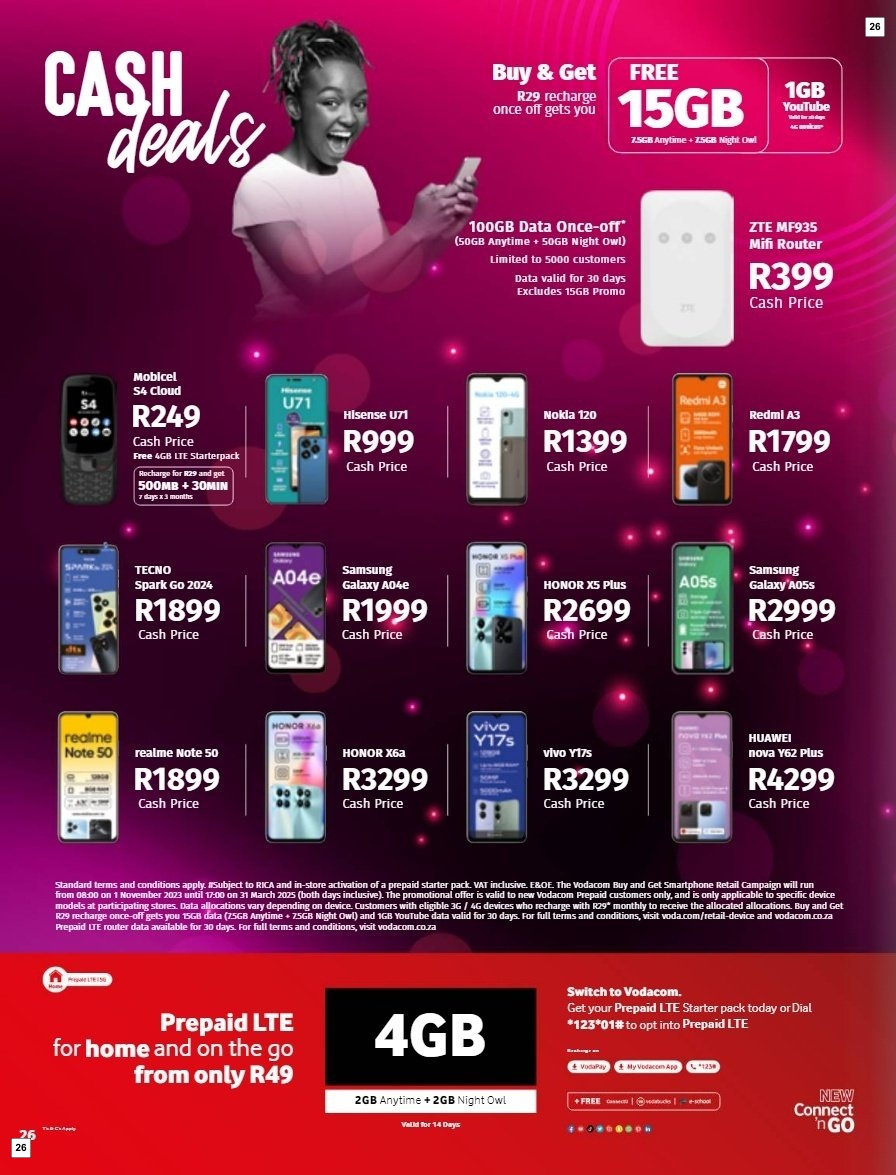 Vodacom Specials 06 Sept - 07 Oct - Page 26