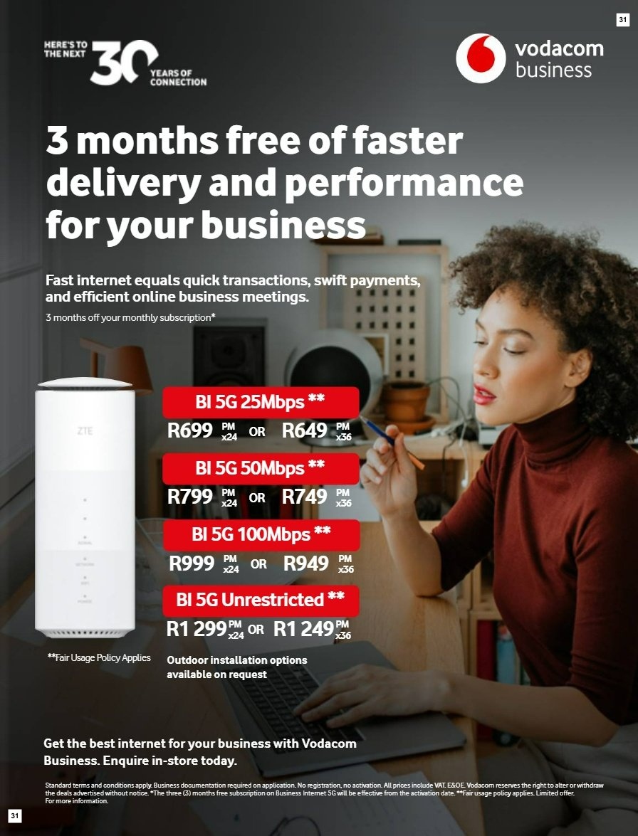 Vodacom Specials 06 Sept - 07 Oct - Page 31