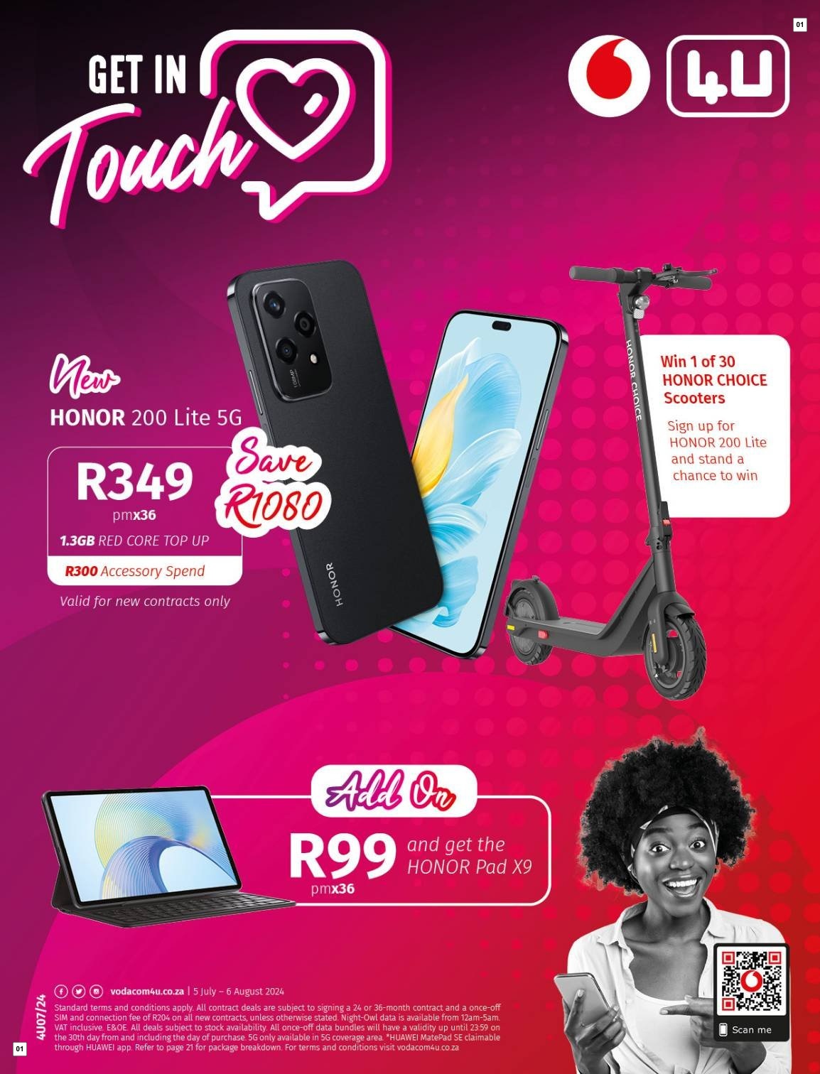 Vodacom Specials 05 Jul - 06 Aug