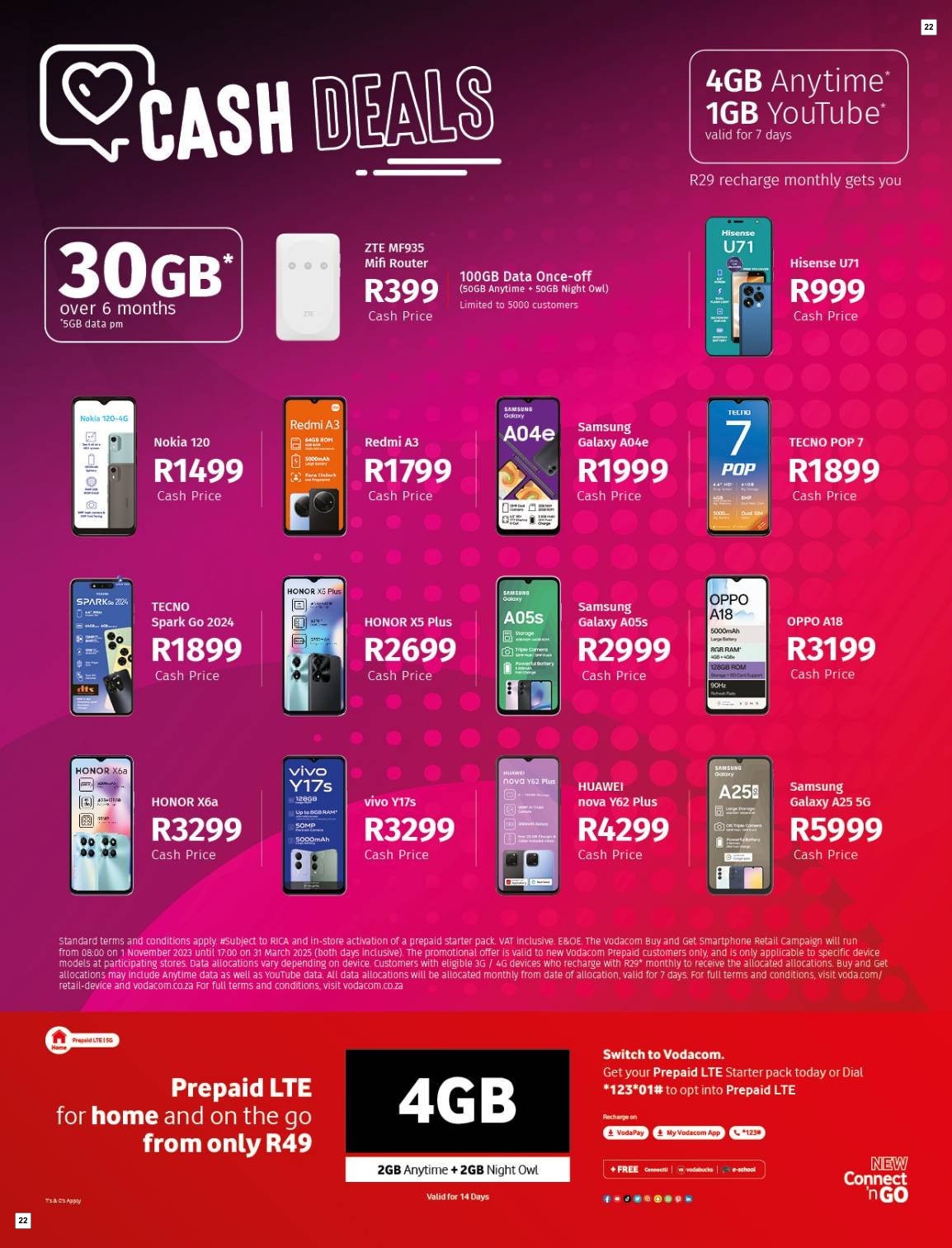 Vodacom Specials 05 Jul - 06 Aug - Page 22