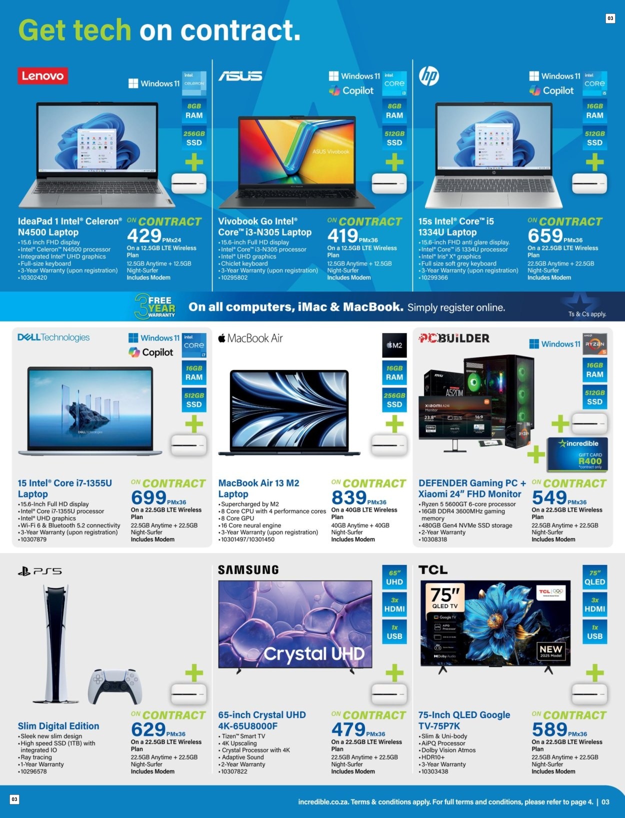 Incredible Connection Specials 01 Nov - 30 Nov - Page 3