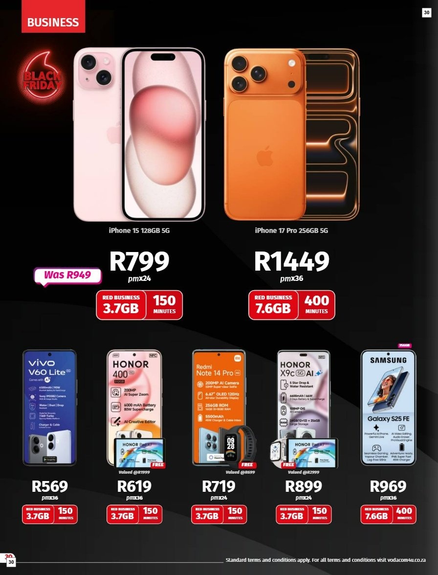 Vodacom Specials 07 Nov - 08 Dec - Page 30