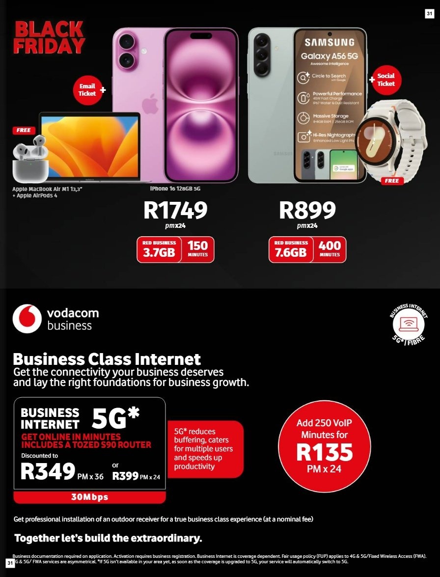 Vodacom Specials 07 Nov - 08 Dec - Page 31