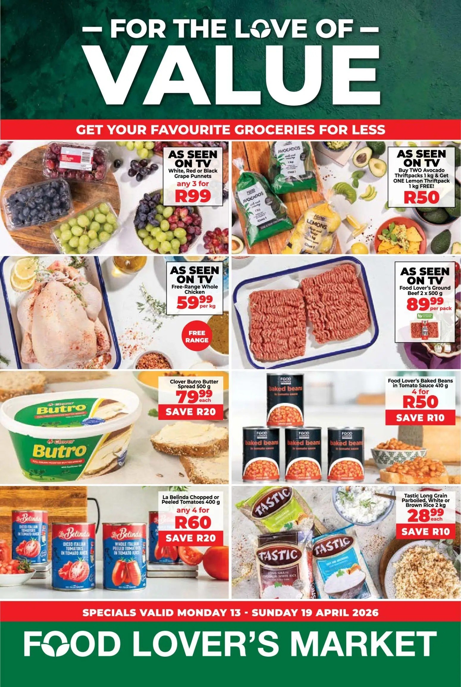 Food Lovers Market Inland Provinces Weekly Specials