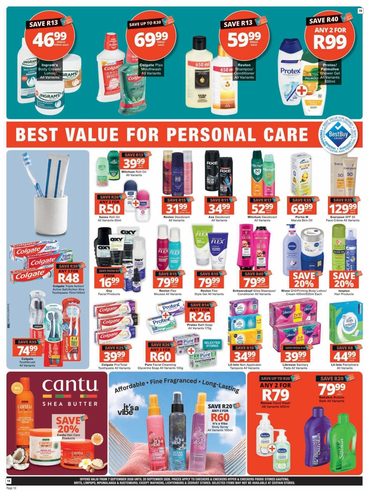 Checkers Spring Savings - Page 10