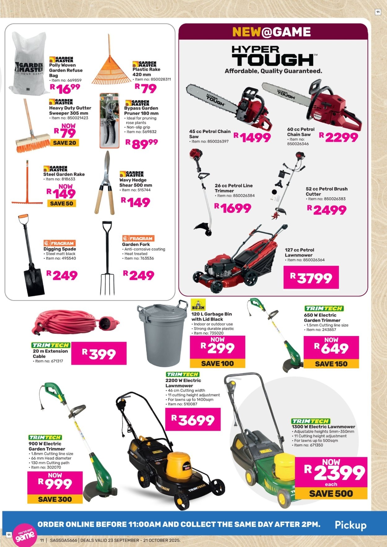 Game Specials 23 Sept - 21 Oct - Page 11