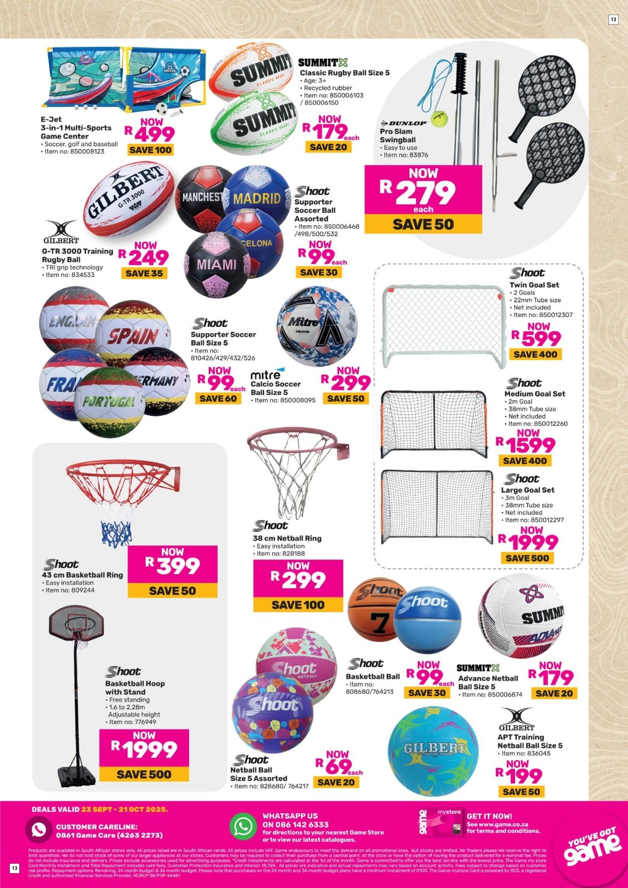 Game Specials 23 Sept - 21 Oct - Page 13