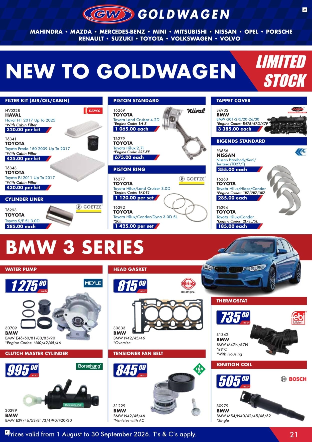 Goldwagen Specials 01 Aug - 30 Sept - Page 21