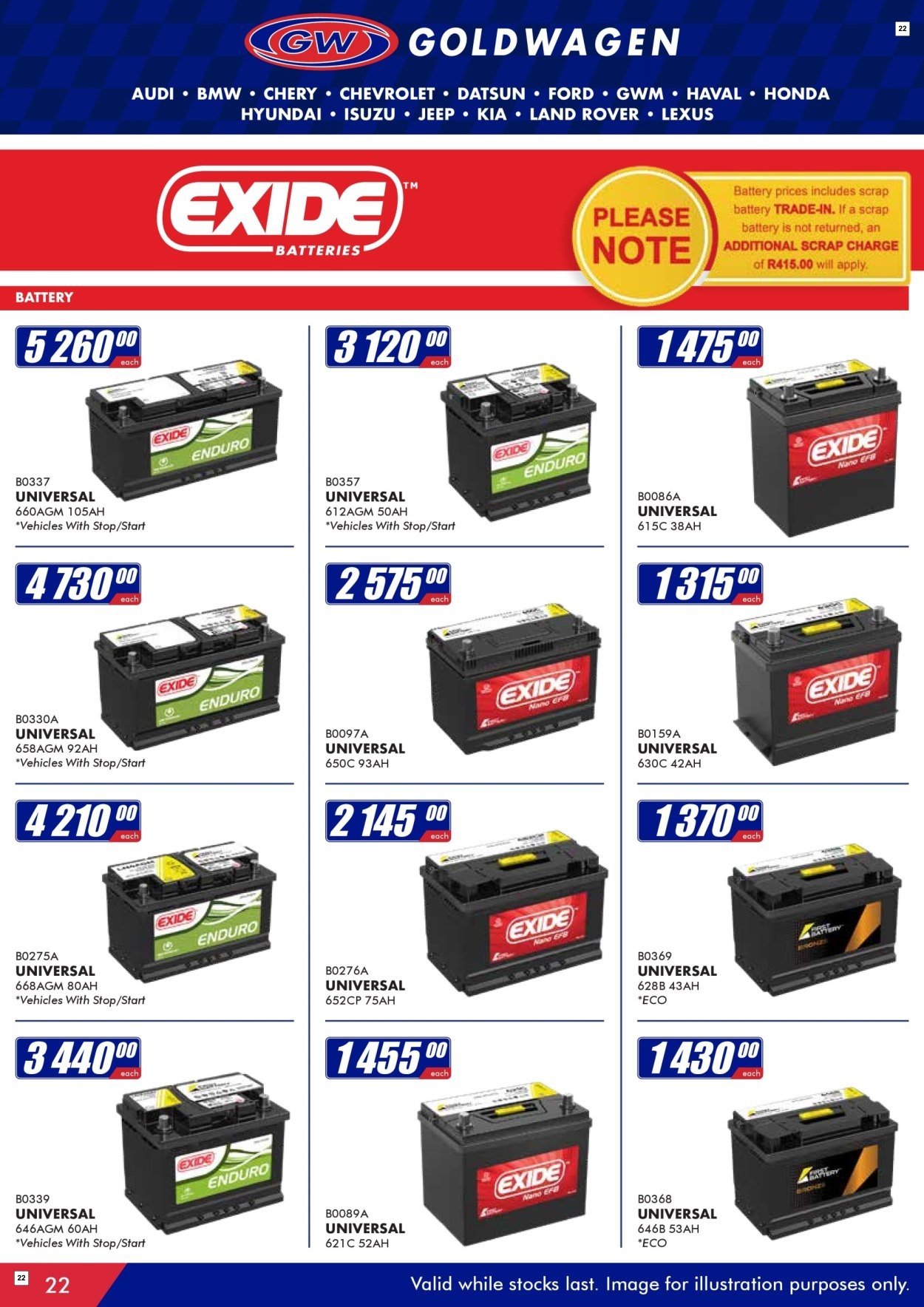 Goldwagen Specials 01 Aug - 30 Sept - Page 22