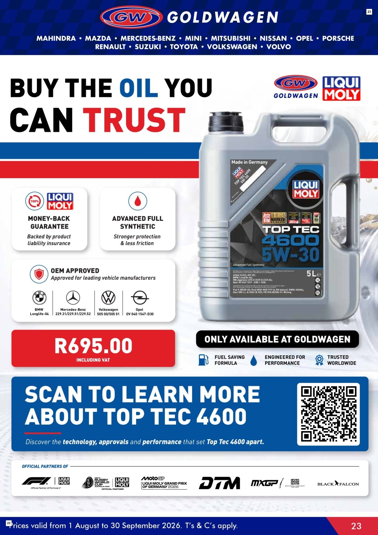 Goldwagen Specials 01 Aug - 30 Sept - Page 23