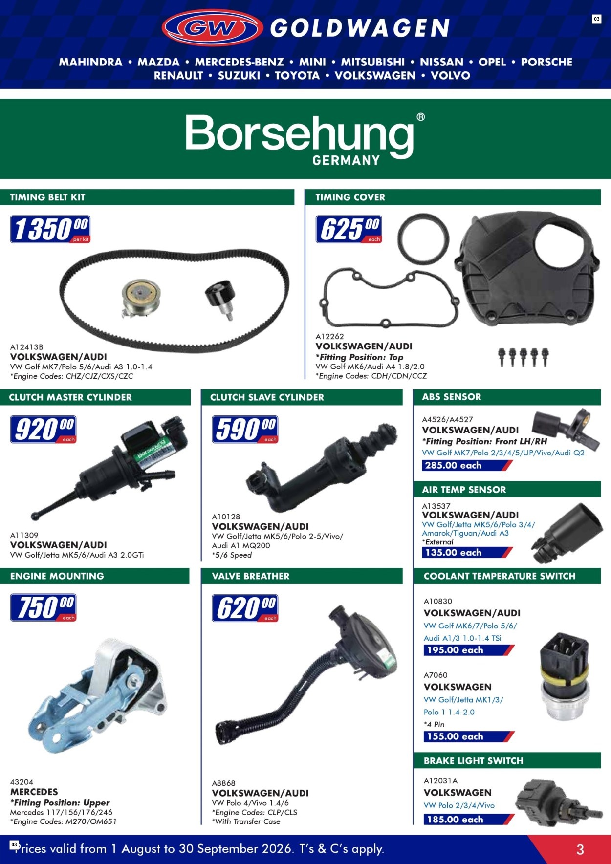 Goldwagen Specials 01 Aug - 30 Sept - Page 3