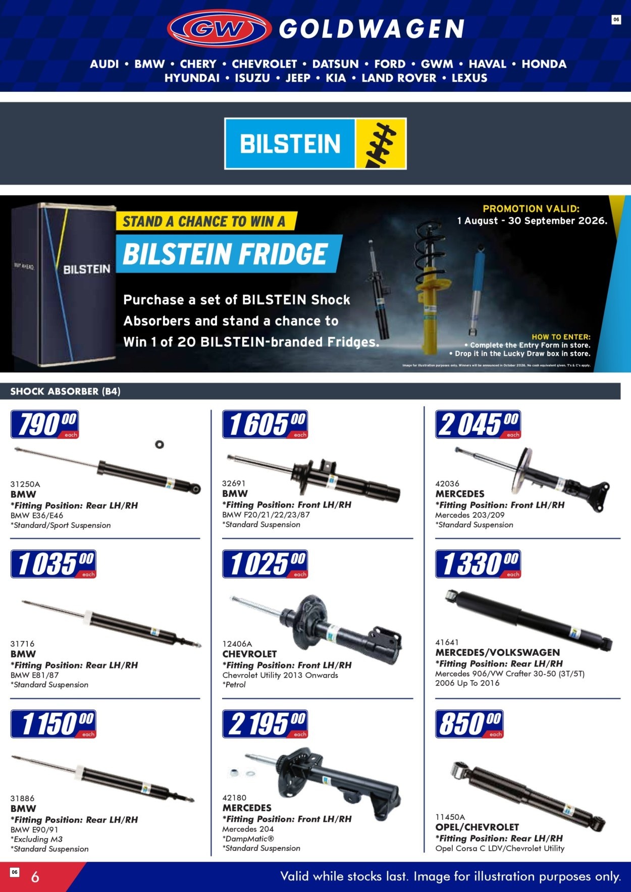 Goldwagen Specials 01 Aug - 30 Sept - Page 6