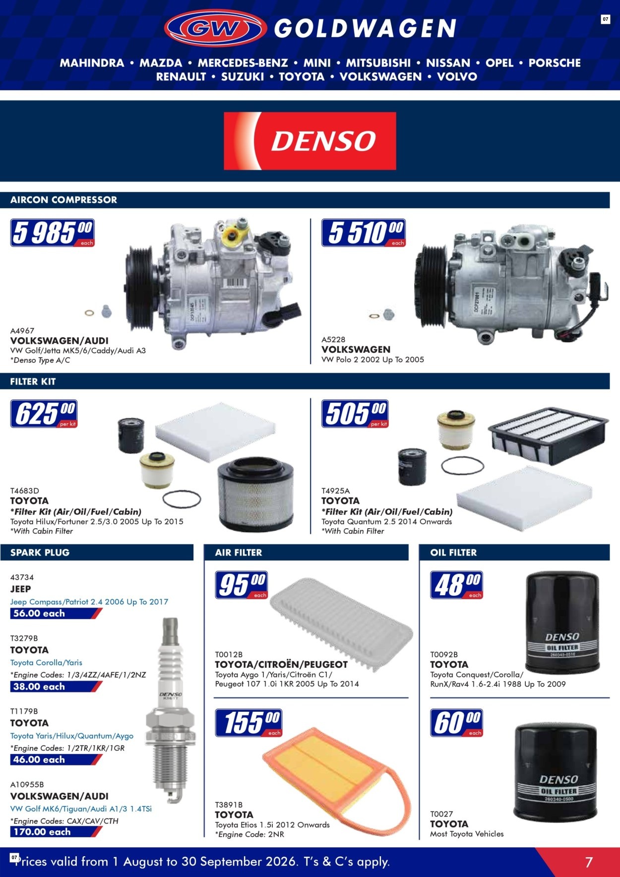 Goldwagen Specials 01 Aug - 30 Sept - Page 7