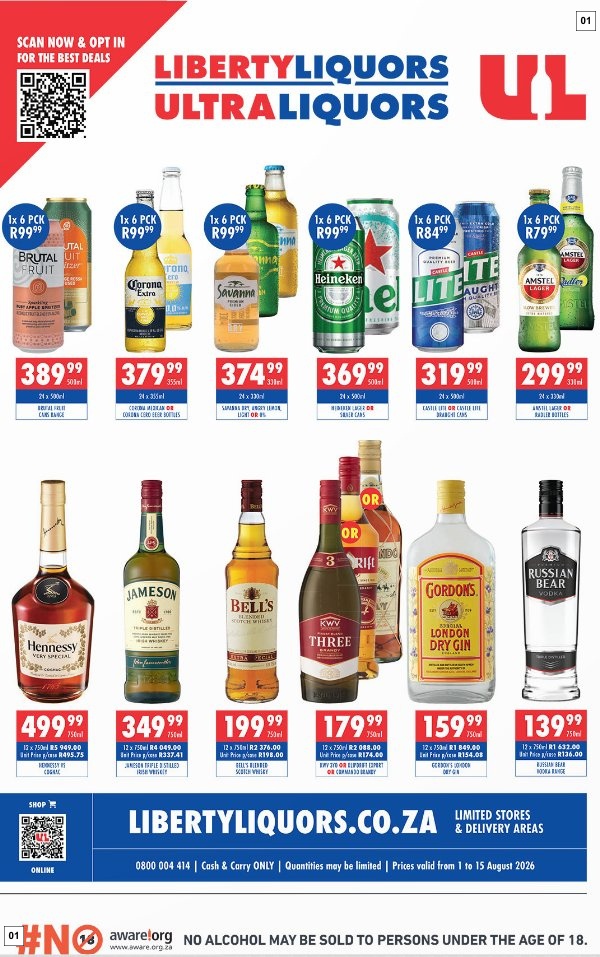 Liberty Liquors Latest Catalogue