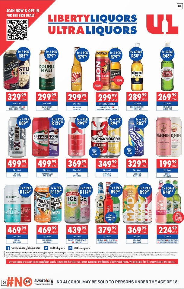 Liberty Liquors Specials 01 Aug - 15 Aug - Page 4