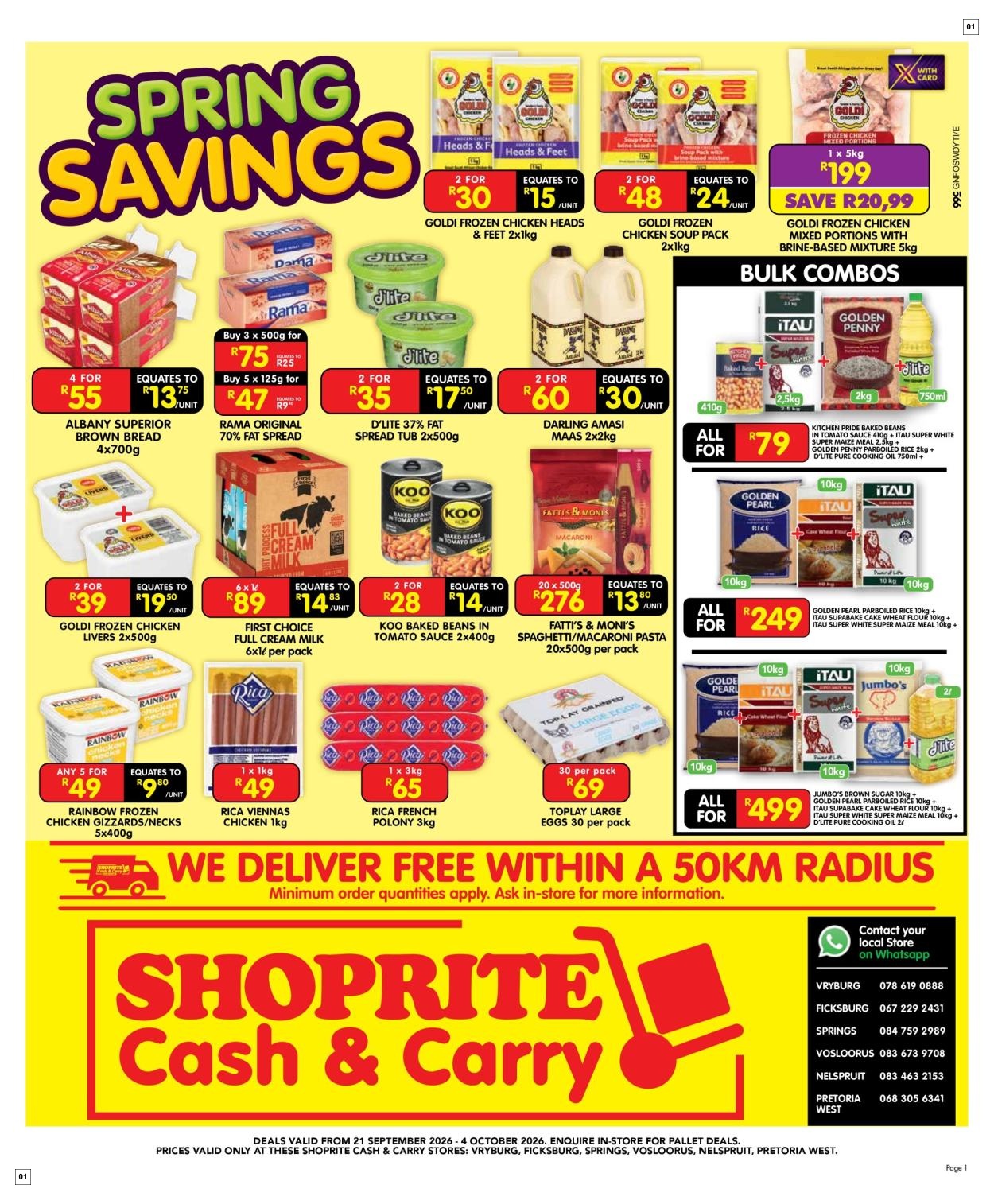Shoprite Xtra Savings Gauteng