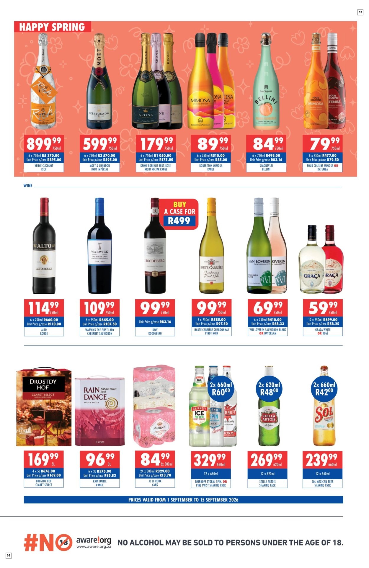 Liberty Liquors Specials 01 Sept - 15 Sept - Page 3