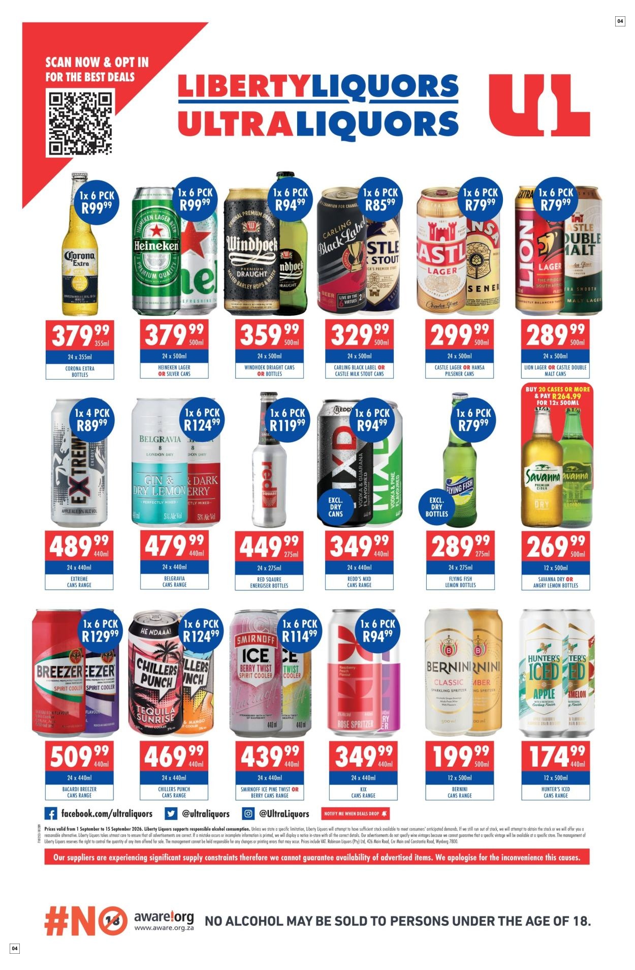 Liberty Liquors Specials 01 Sept - 15 Sept - Page 4