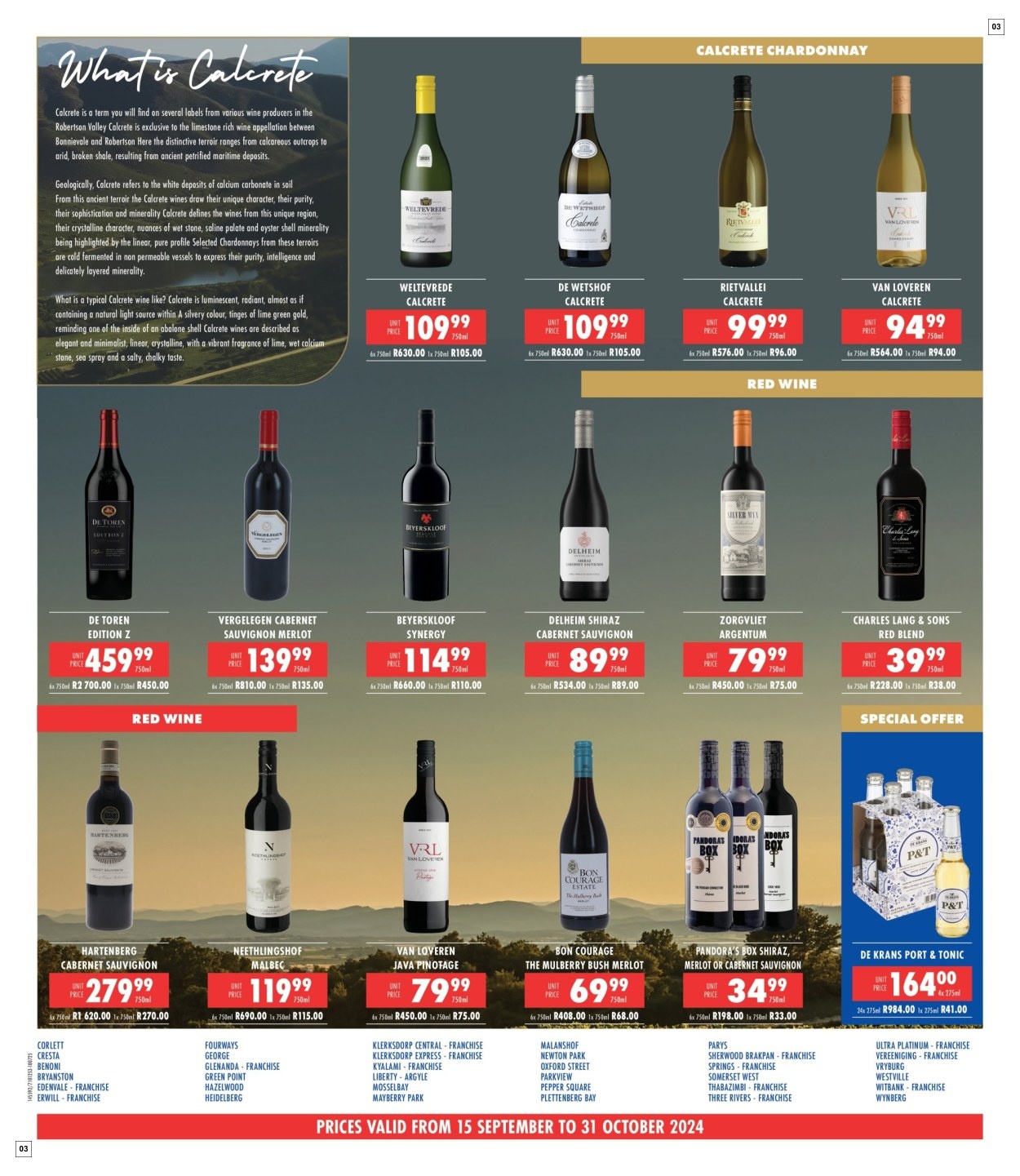 Ultra Liquors Specials 15 Sept - 31 Oct - Page 3