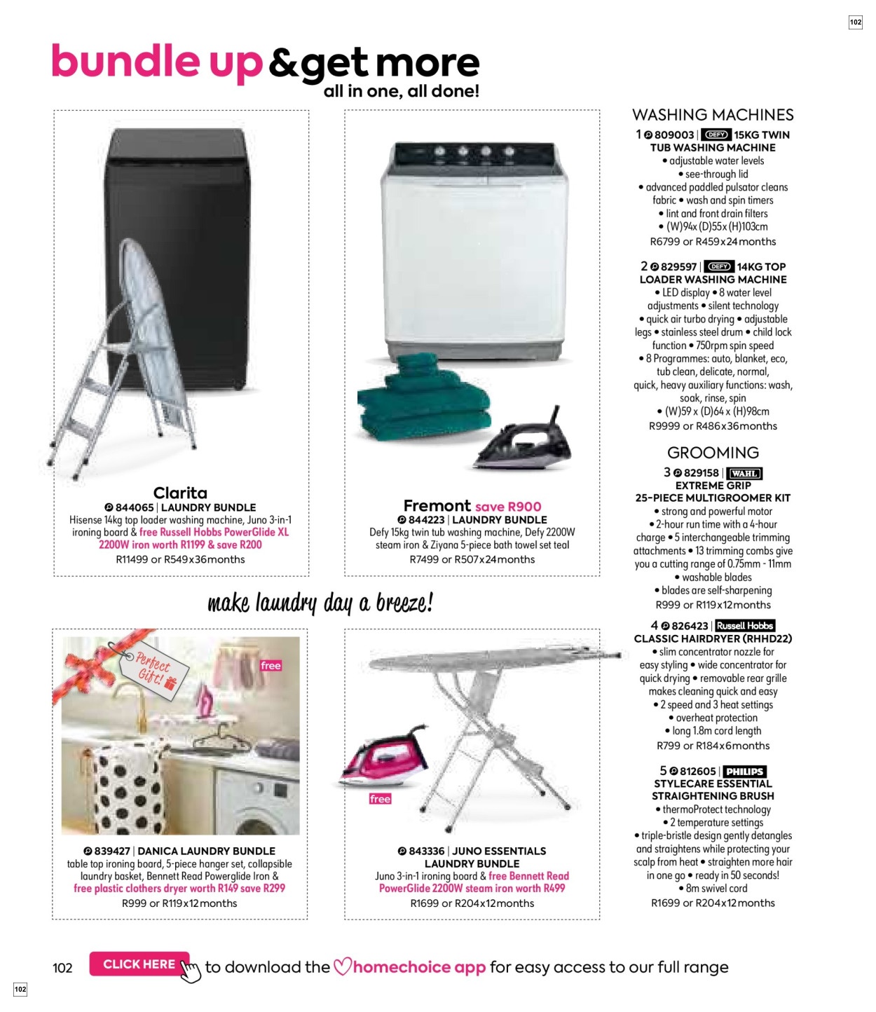 Homechoice Specials 01 Nov - 31 Dec - Page 102