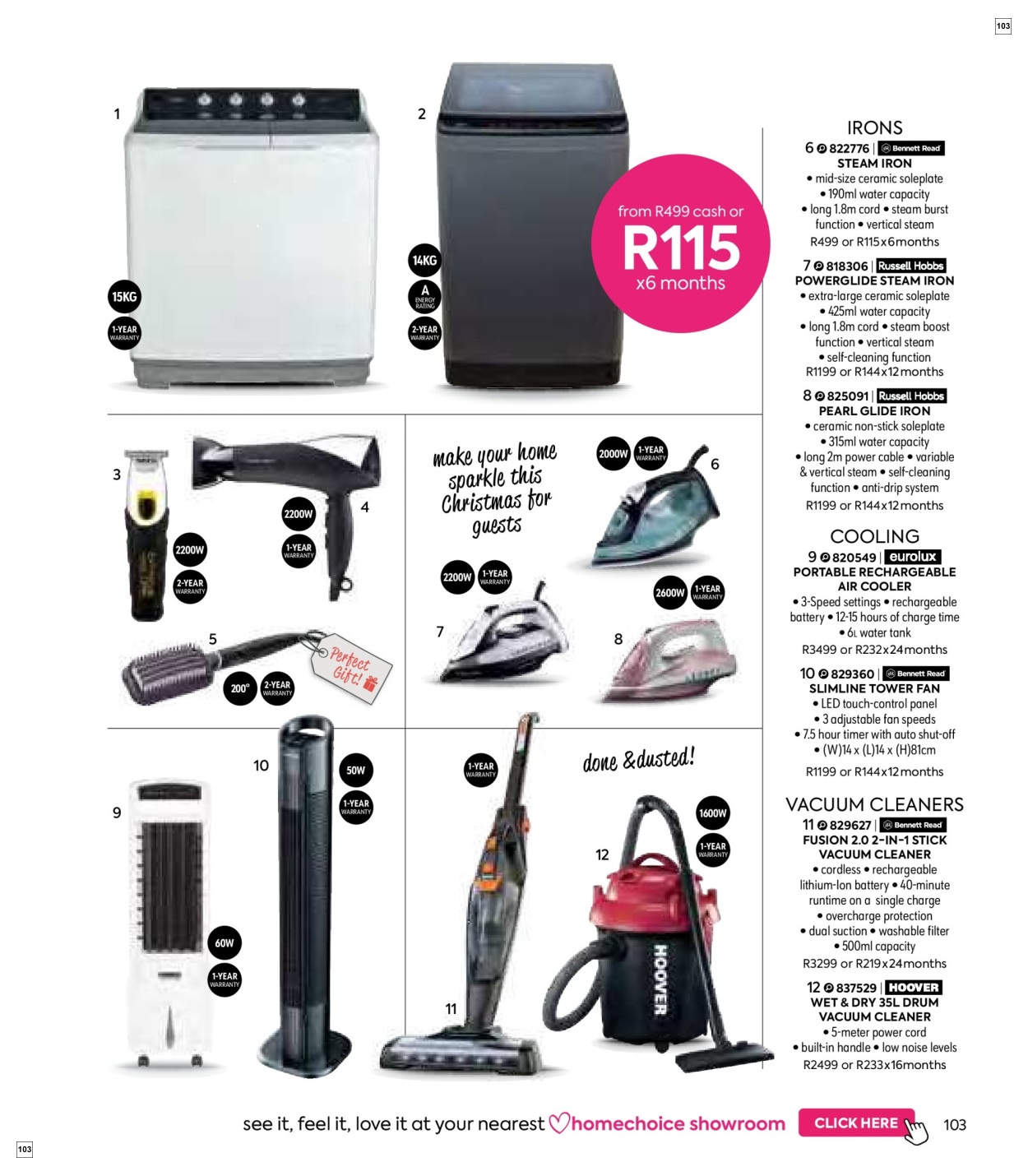 Homechoice Specials 01 Nov - 31 Dec - Page 103
