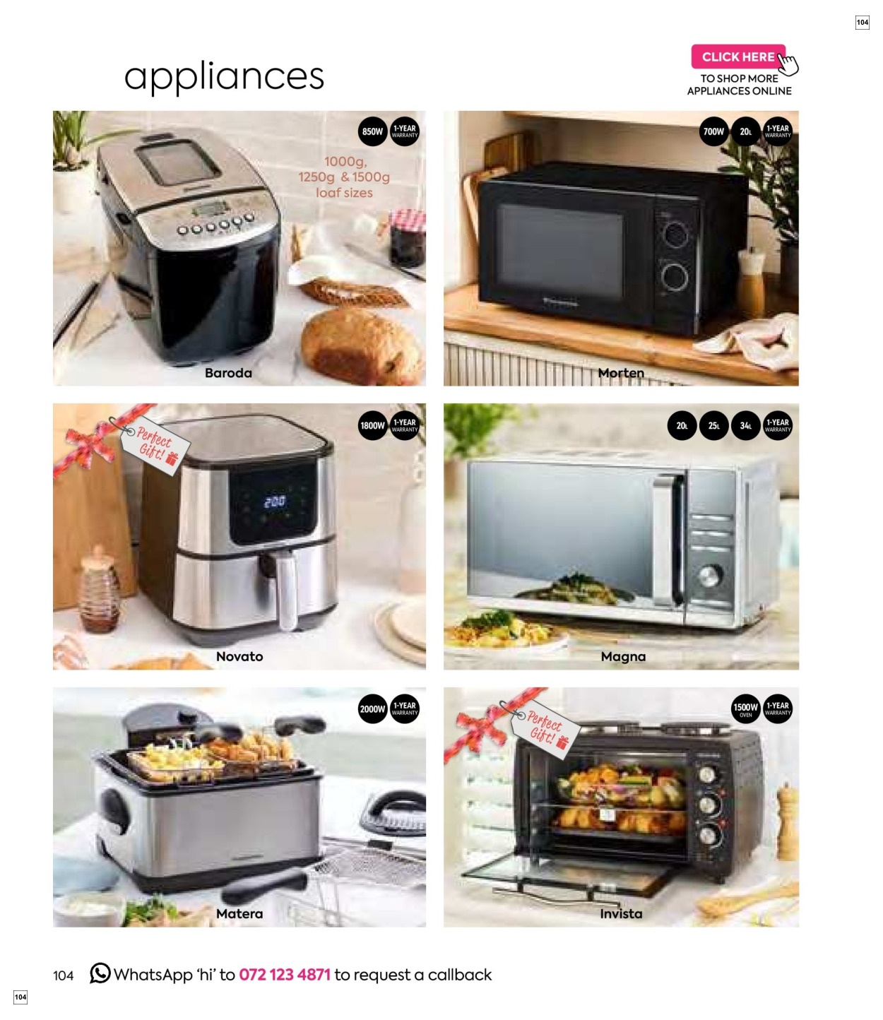 Homechoice Specials 01 Nov - 31 Dec - Page 104
