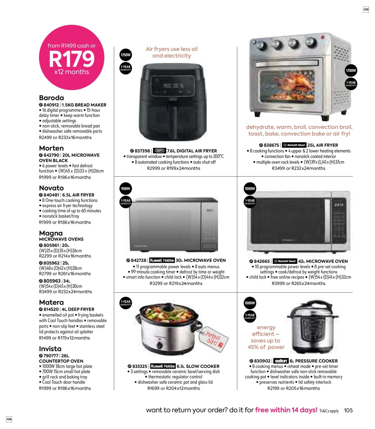 Homechoice Specials 01 Nov - 31 Dec - Page 105