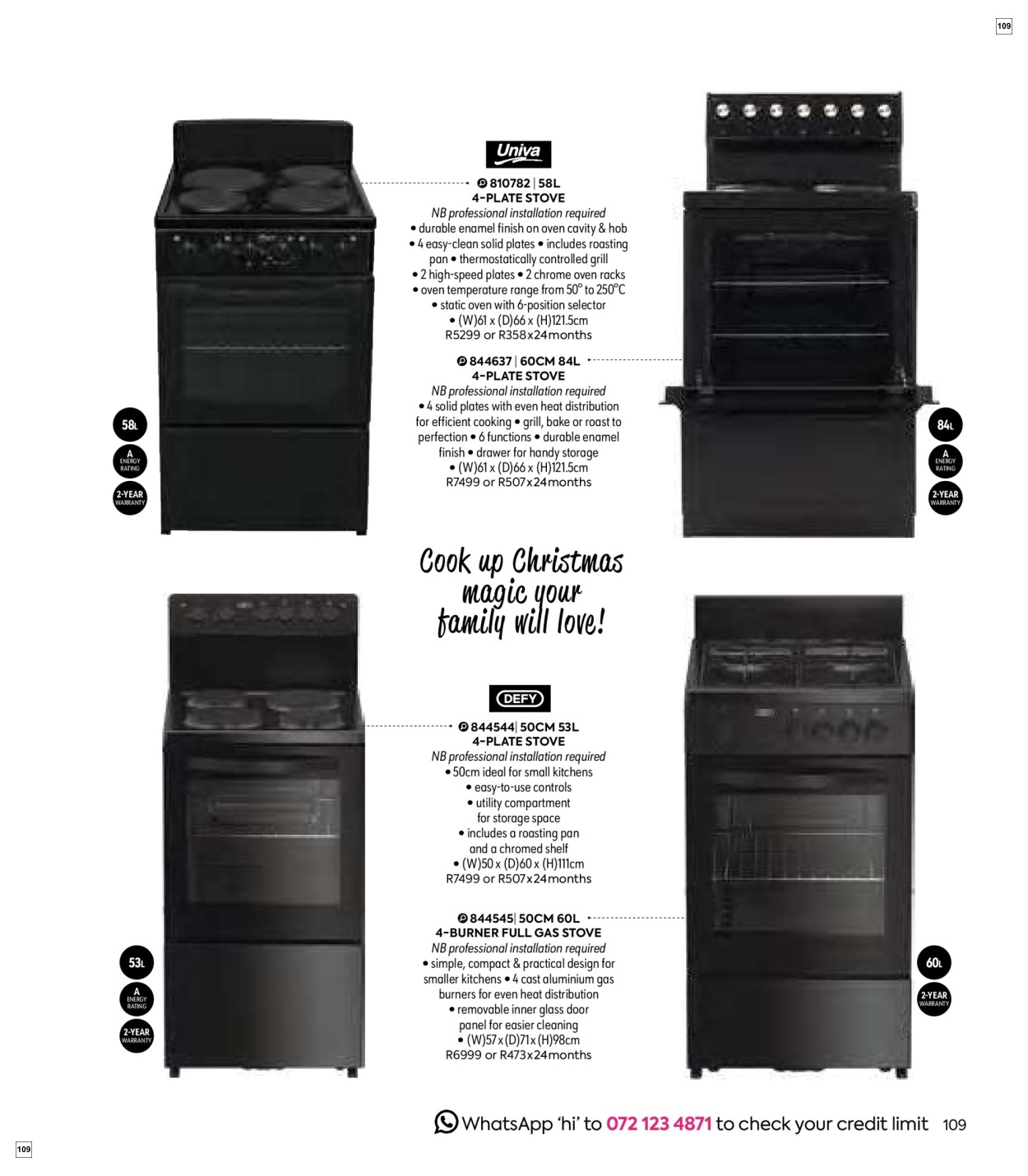 Homechoice Specials 01 Nov - 31 Dec - Page 109