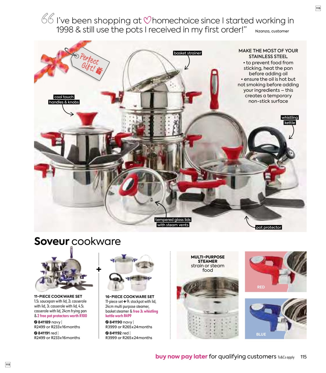 Homechoice Specials 01 Nov - 31 Dec - Page 115
