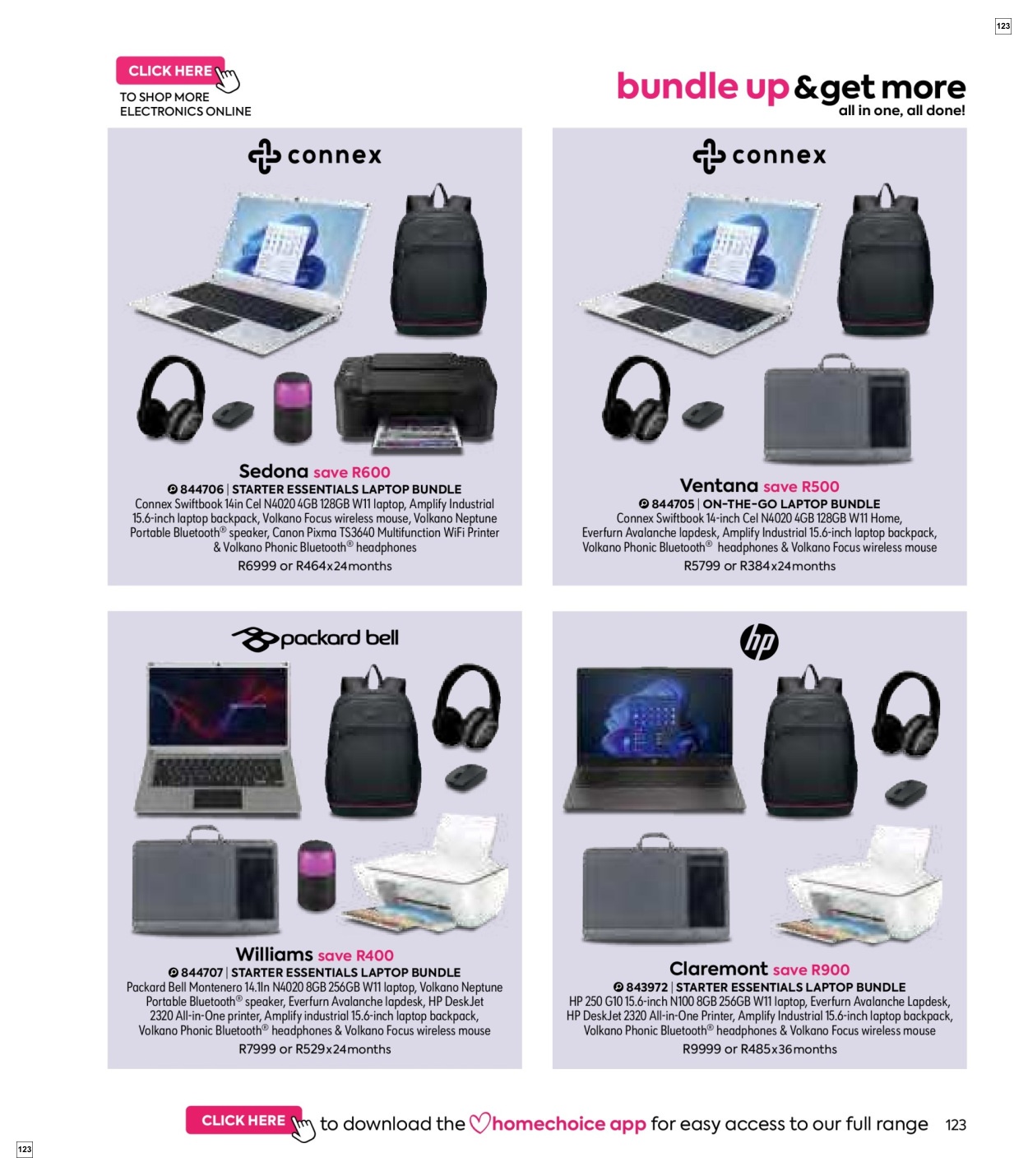 Homechoice Specials 01 Nov - 31 Dec - Page 123