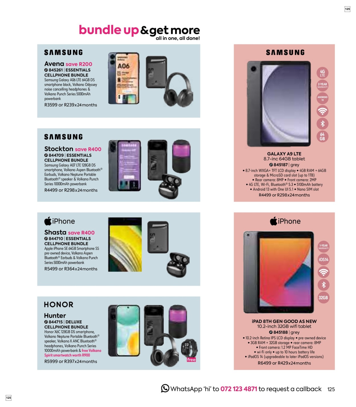Homechoice Specials 01 Nov - 31 Dec - Page 125