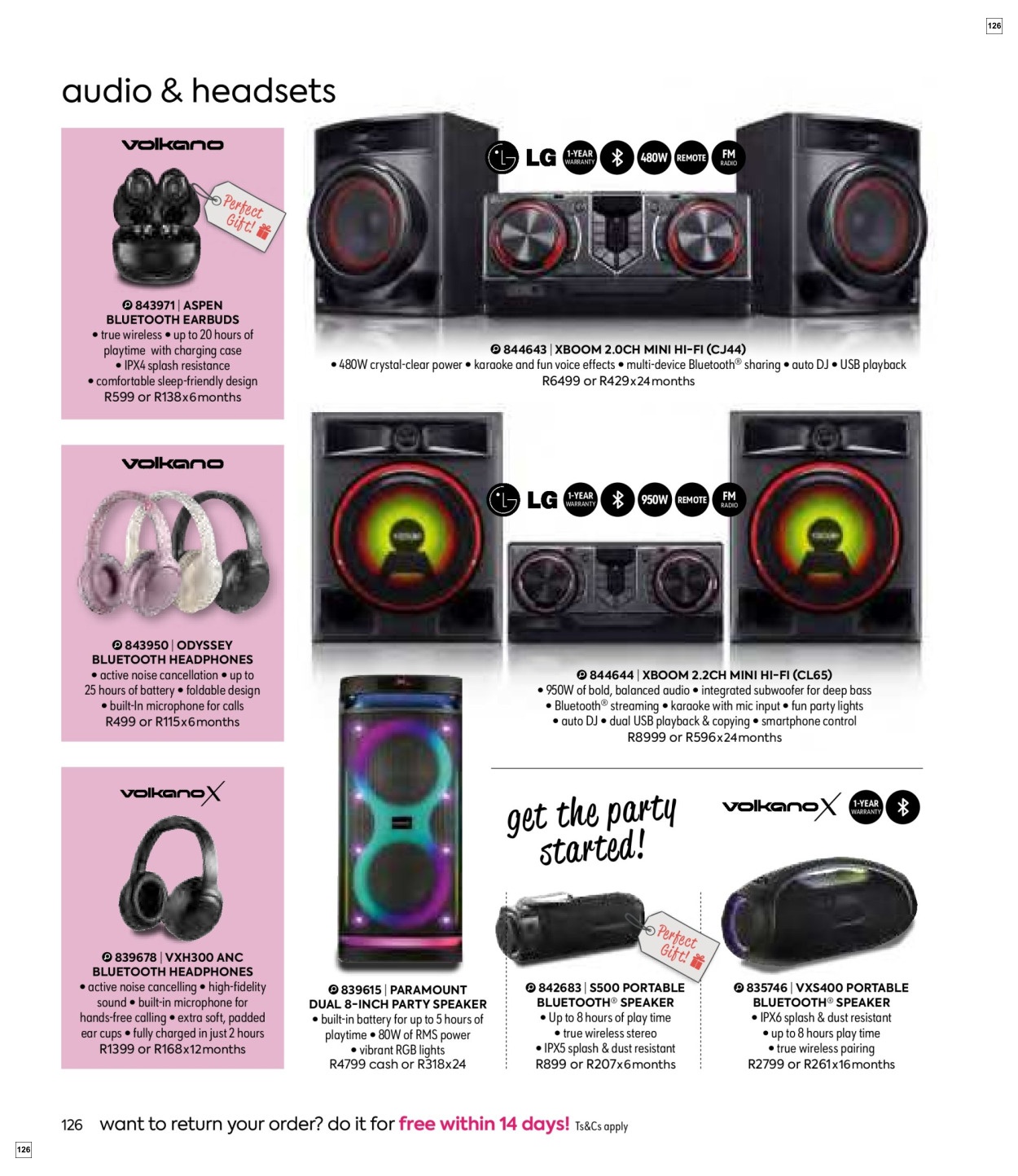 Homechoice Specials 01 Nov - 31 Dec - Page 126