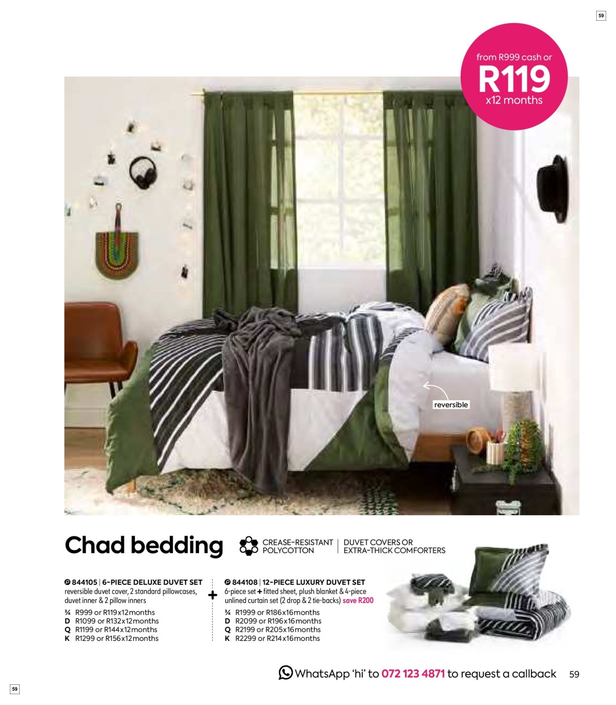 Homechoice Specials 01 Nov - 31 Dec - Page 59