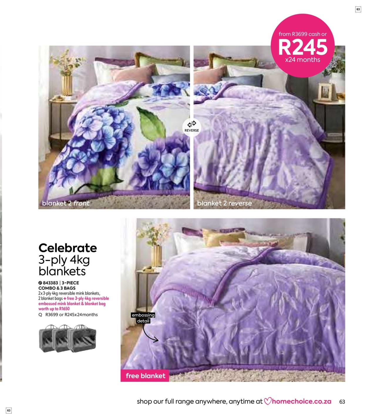 Homechoice Specials 01 Nov - 31 Dec - Page 63
