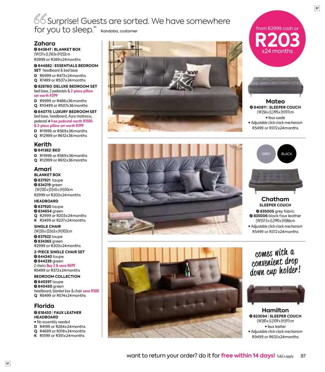 Homechoice Specials 01 Nov - 31 Dec - Page 87