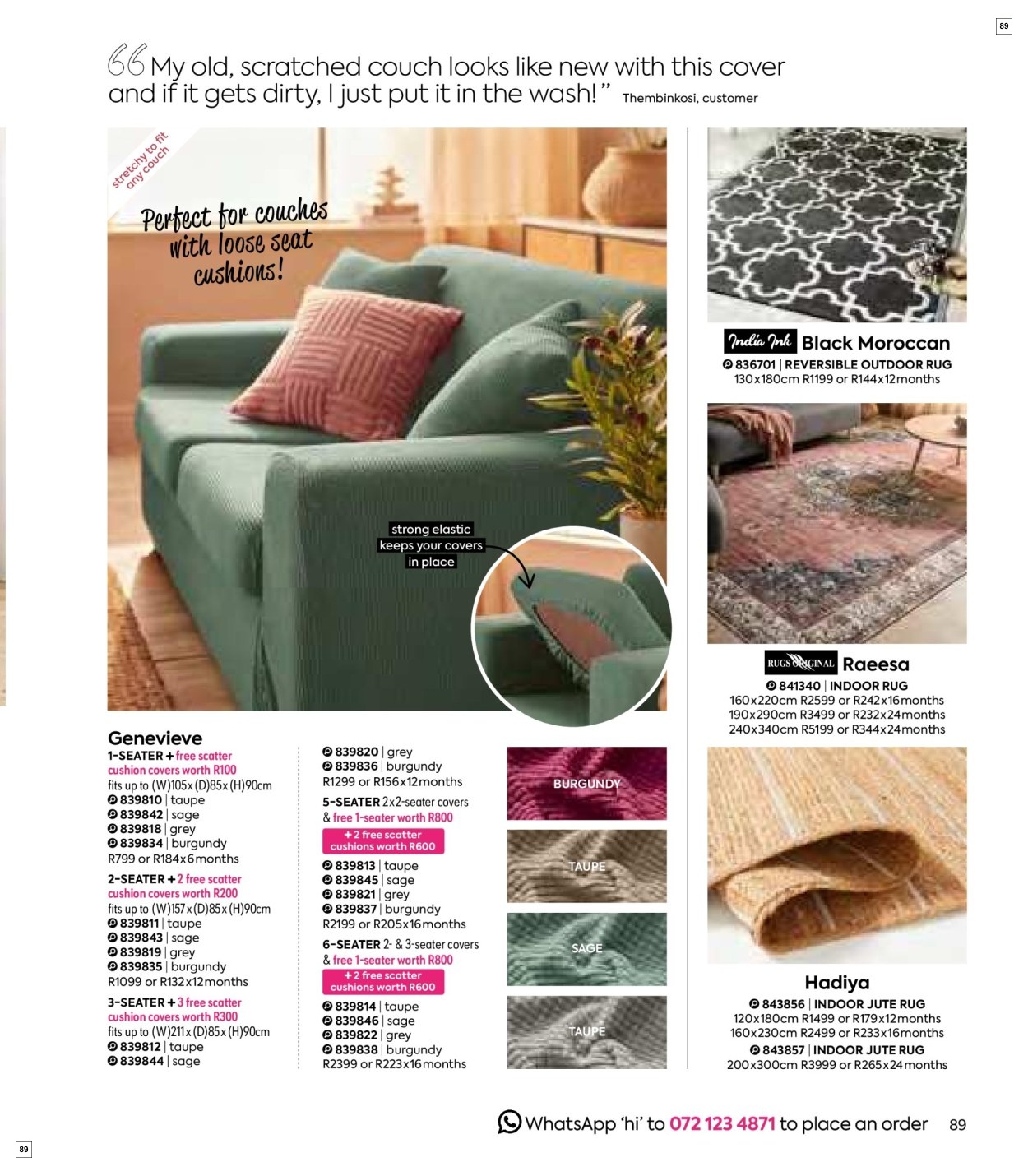 Homechoice Specials 01 Nov - 31 Dec - Page 89