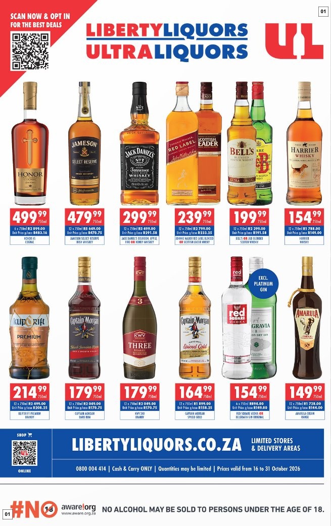 Liberty Liquors Latest Catalogue