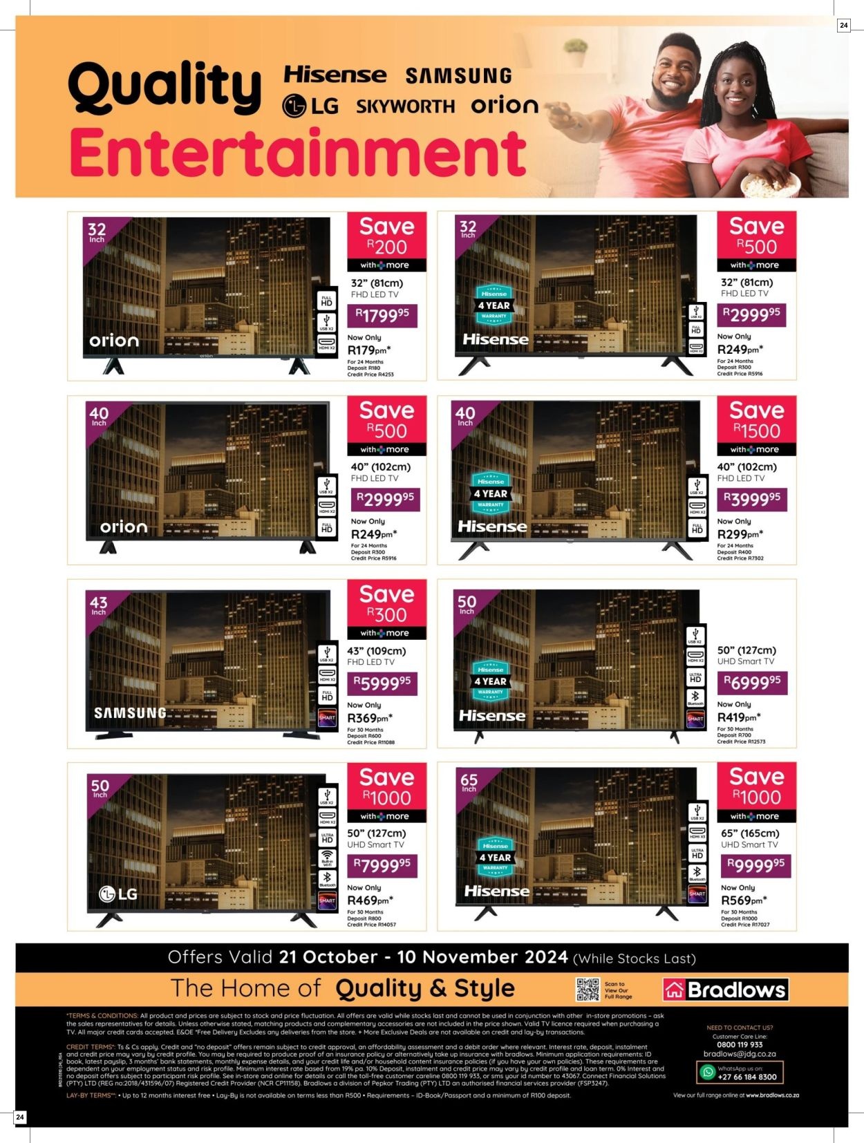 Bradlows Specials 21 Oct - 10 Nov - Page 24