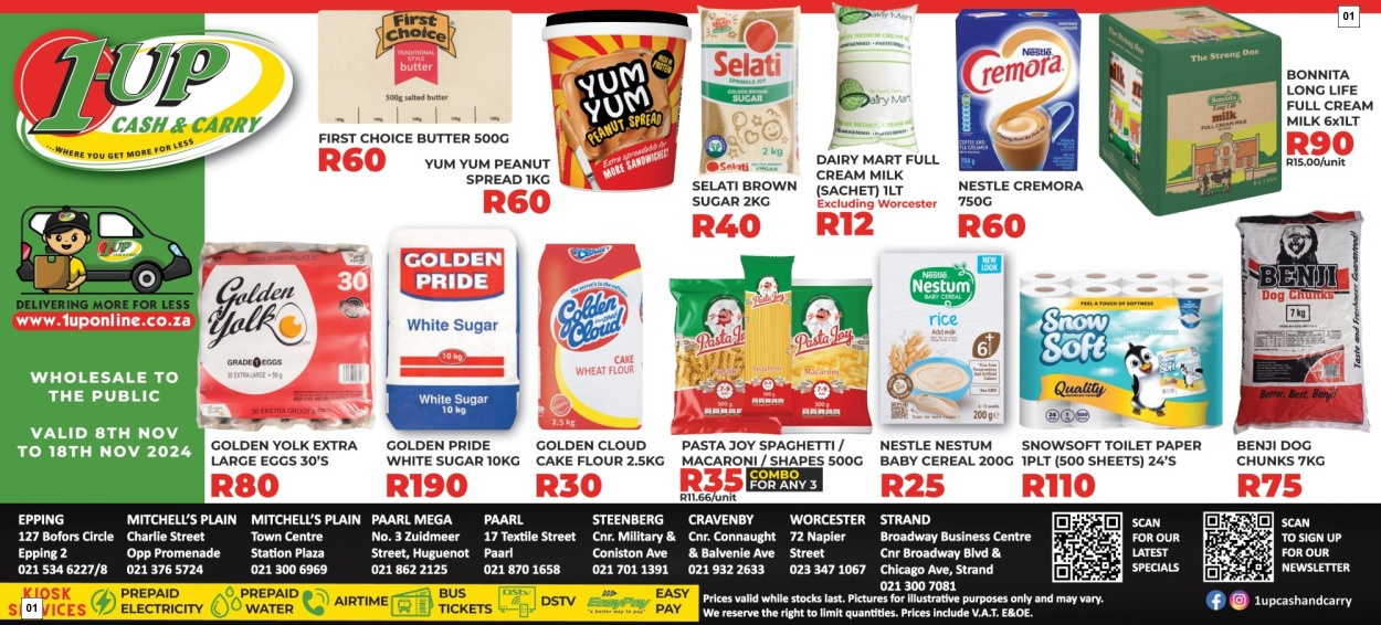 1up Cash & Carry Catalogue