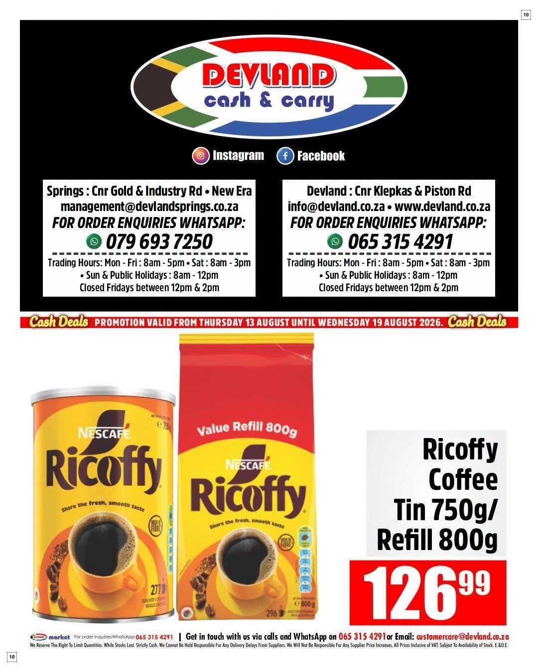 Devland Specials 13 Aug - 19 Aug - Page 10