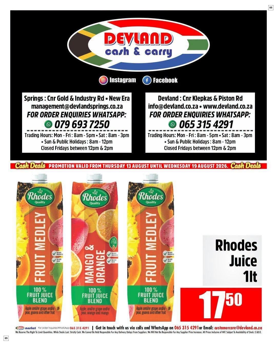 Devland Specials 13 Aug - 19 Aug - Page 5