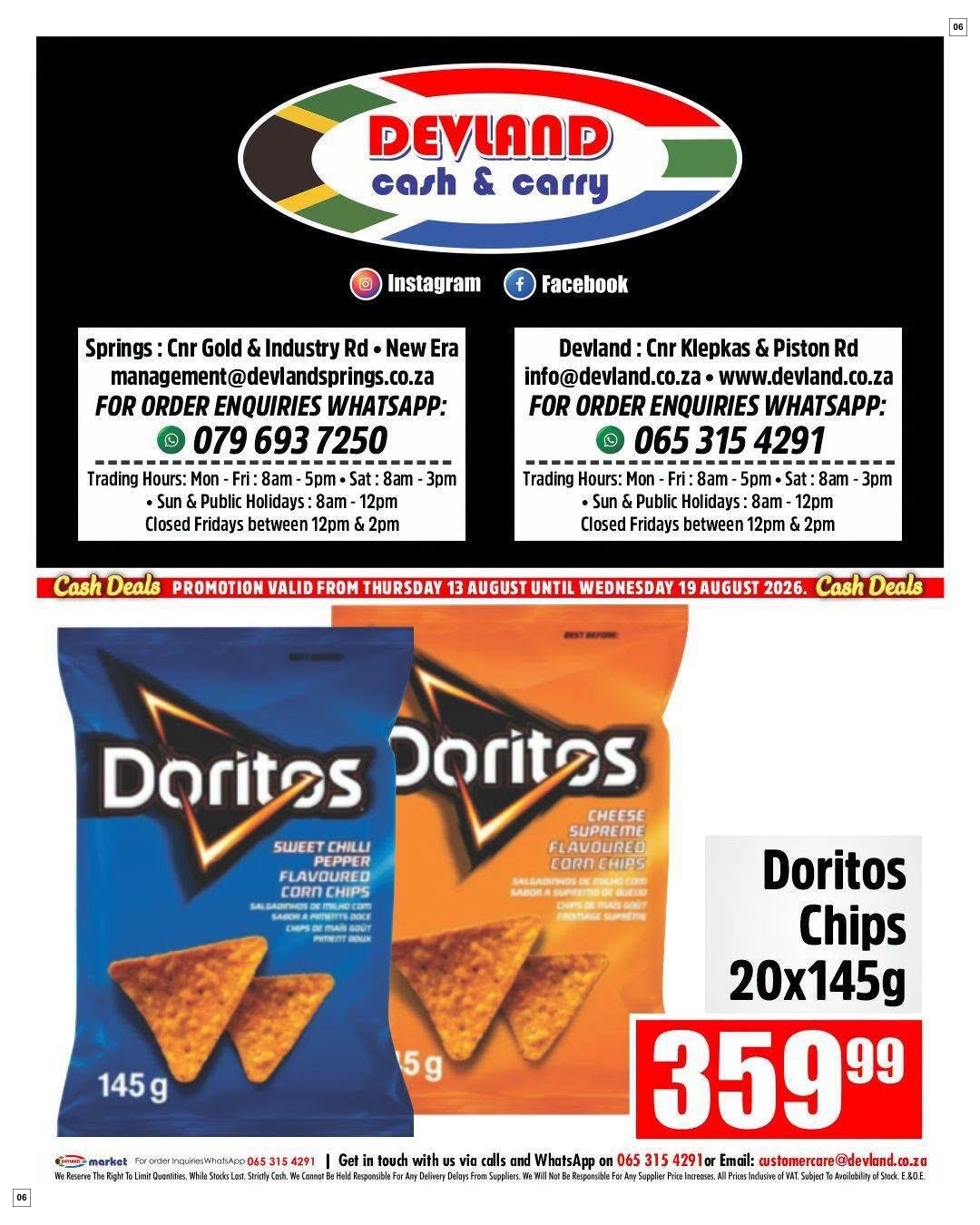 Devland Specials 13 Aug - 19 Aug - Page 6