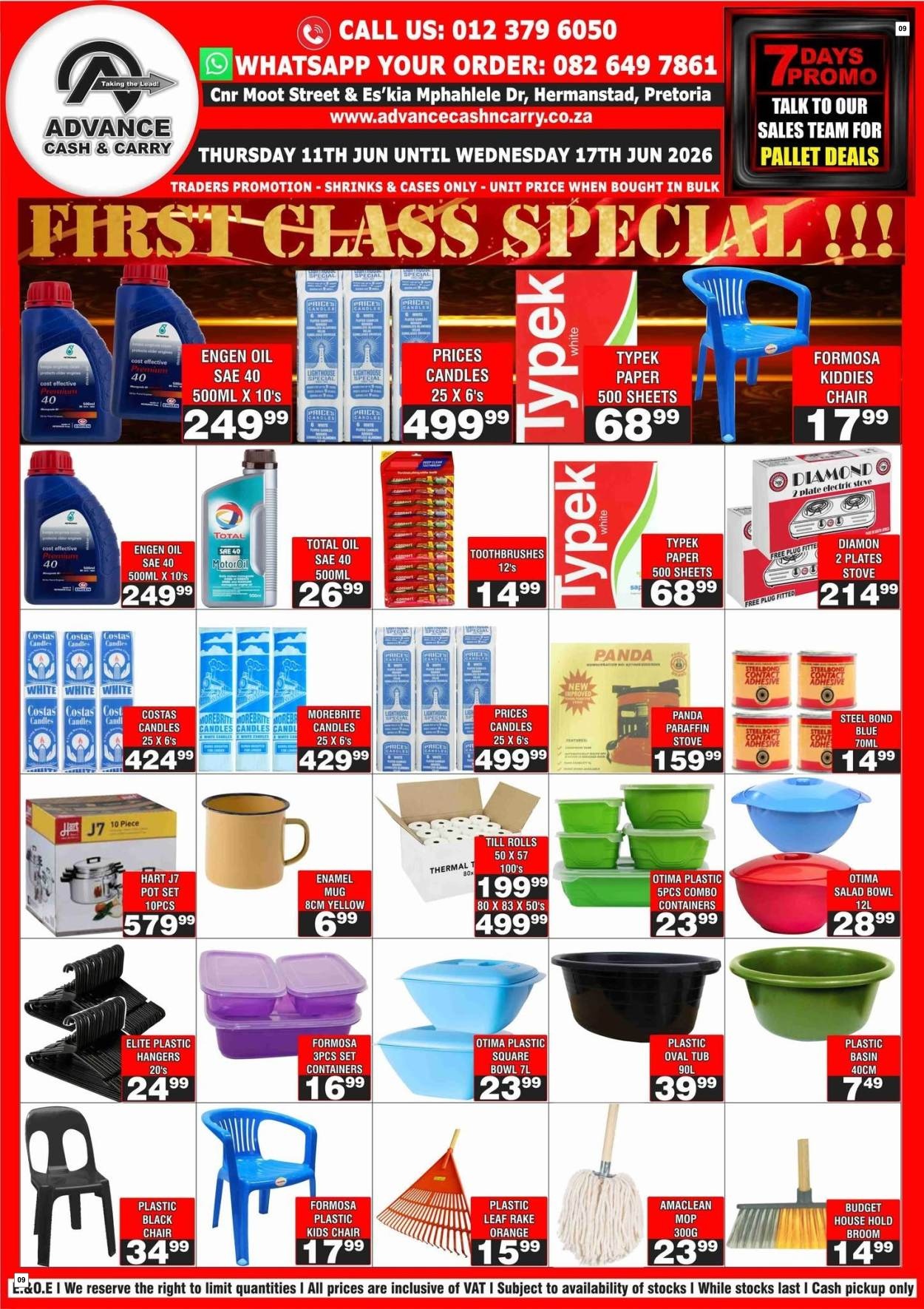 Advance Cash & Carry Catalogue - First Class Special!!! - Page 9