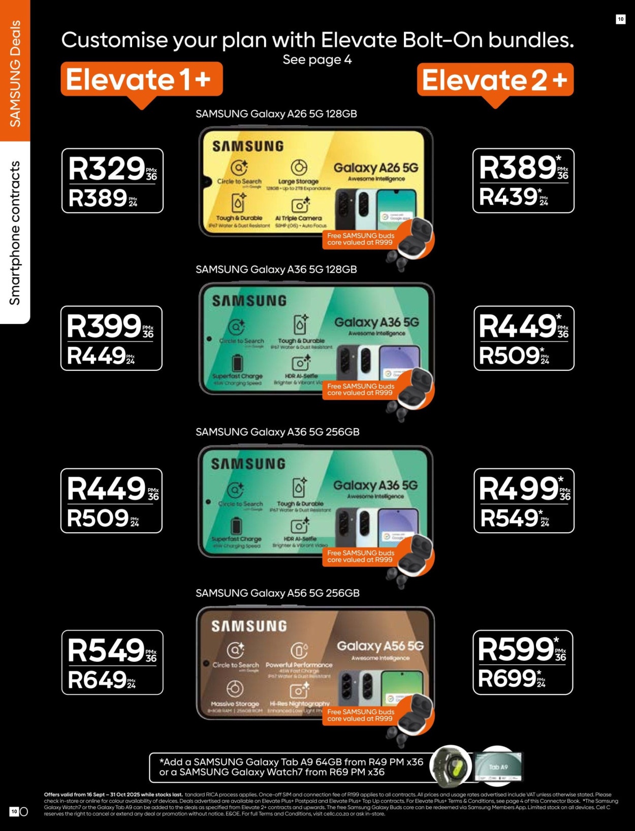 Cell C Specials 16 Sept - 31 Oct - Page 10
