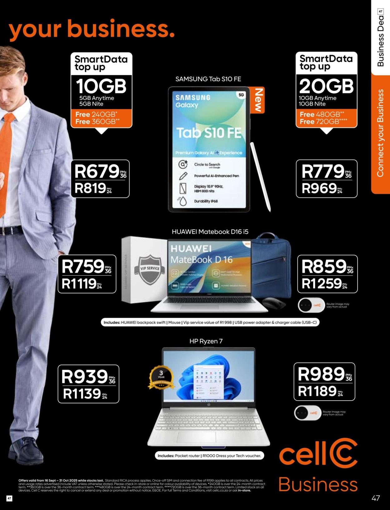 Cell C Specials 16 Sept - 31 Oct - Page 47