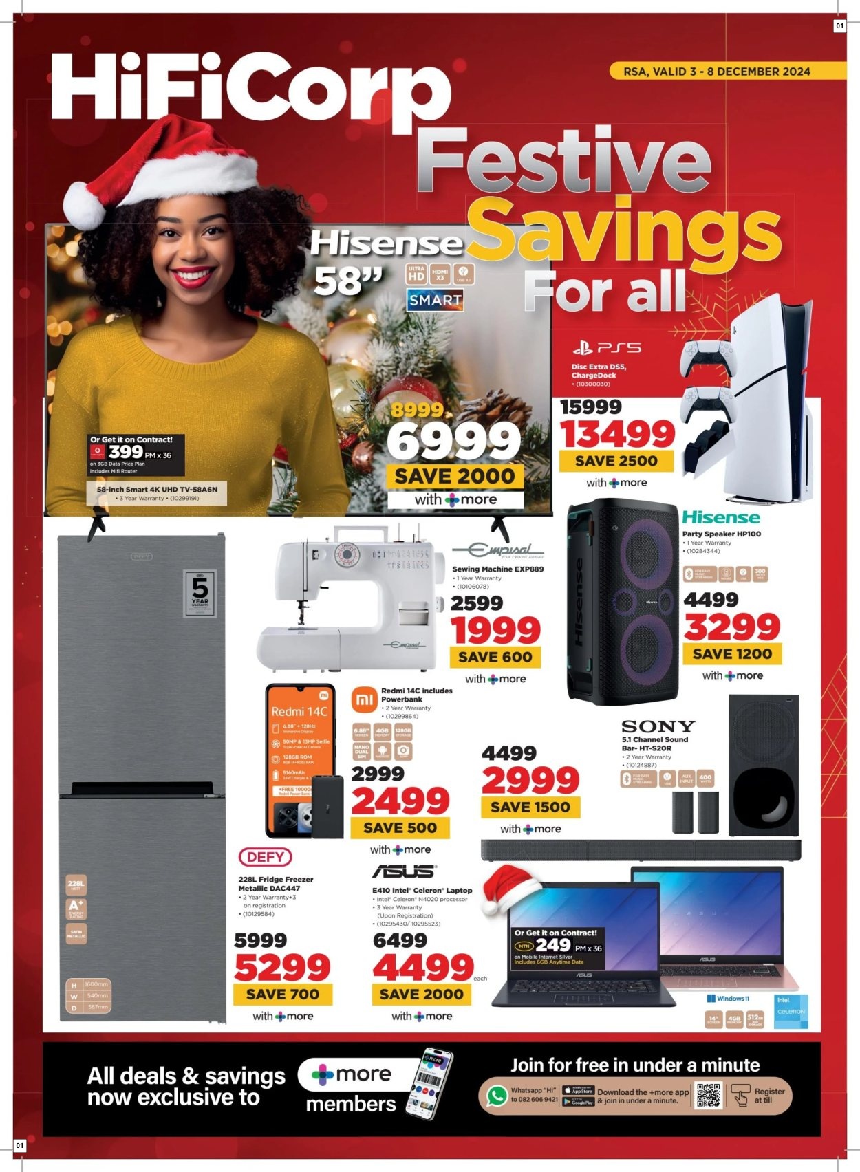 HiFi Corp Specials 03 Dec - 08 Dec